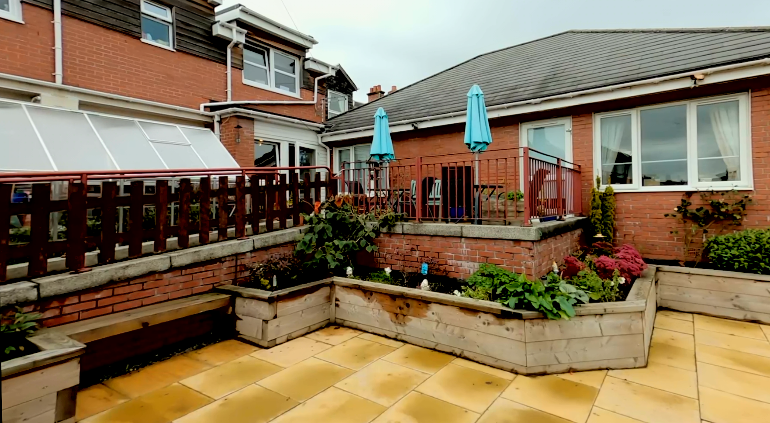 Comfortable lounge area